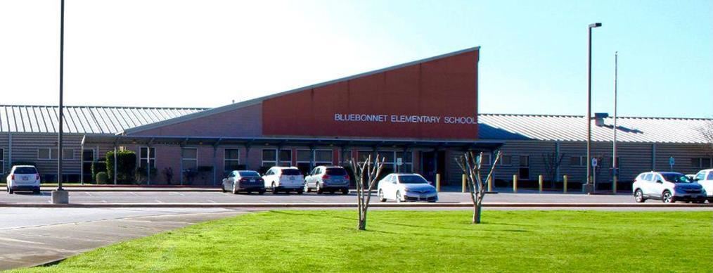 Exterior of Bluebonnet Elementary School